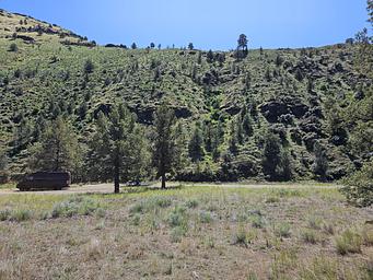 Springtime view of Big Bend Campground