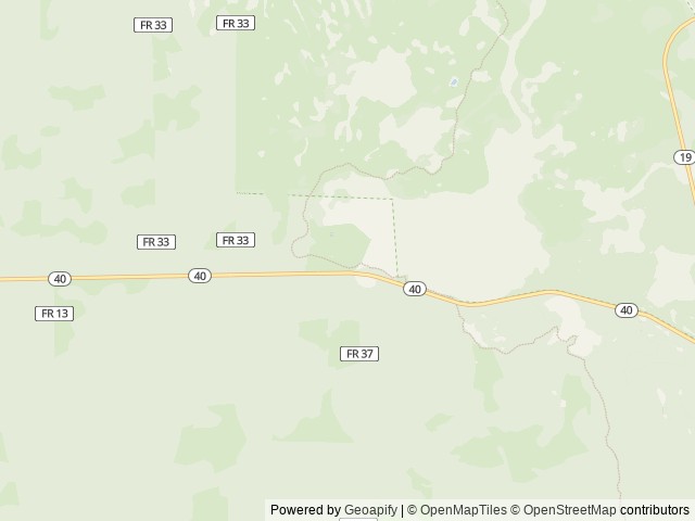 Map of Juniper Springs Rec Area location at Silver Springs, FL, United States