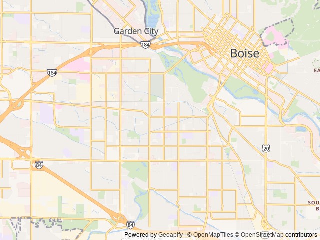 Map for 2022 lightweight memory maker! near Boise, ID