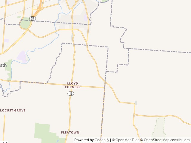 Map for 2023 Starcraft Autumn Ridge 172FB near Heath, OH