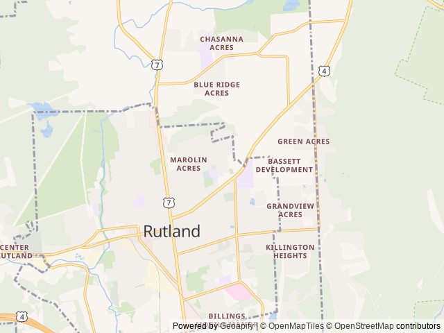 Map for 1984 Cruiser Stryker ST-2512 near Rutland, NH