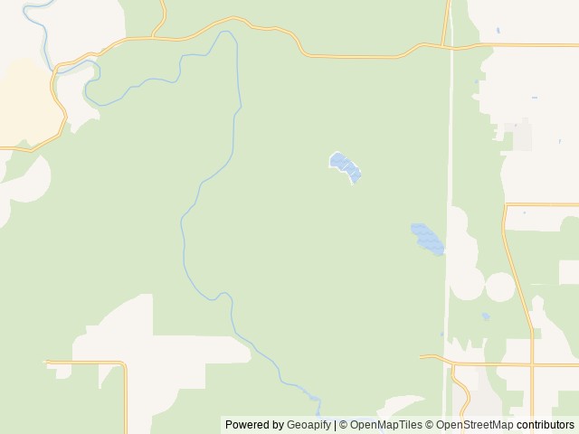 Map for 2023 Thor Motor Coach Four Winds 27R near Redmond, OR