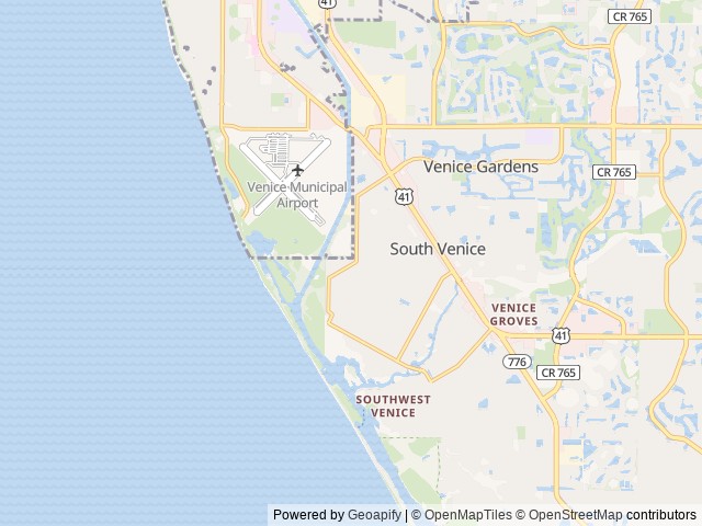 Map for 2020 Jayco Greyhawk 29MV near Venice, FL