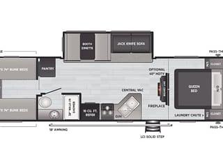 Brand New !!! 2021 Keystone Hideout