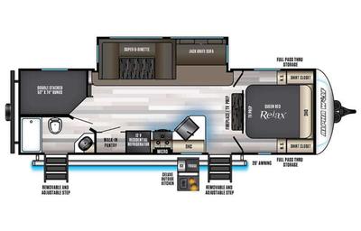 2021 Forest River RV Cherokee Alpha Wolf 26