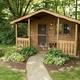 Cozy log cabin site near Lancaster, PA at Country Acres — ideal for couples or solo campers.