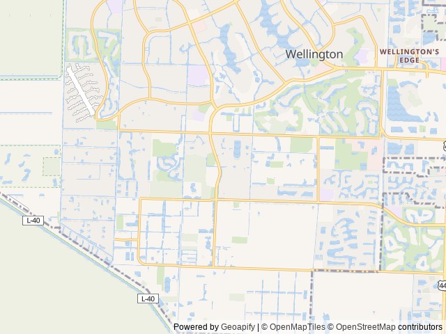 Map for Take It Easy RV's 2023 Jayco Precept 36C near Wellington, FL