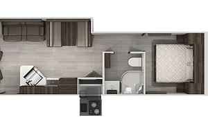Ponderosa - 2020 Forest River Grey Wolf 26MK
