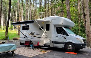 Live your RV dreams!  Glamping with this diesel!