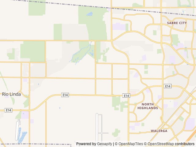 Map for 2022 Forest River RV No Boundaries NB19.3 near North Highlands, CA