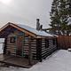 Wapiti Cabin, Winter