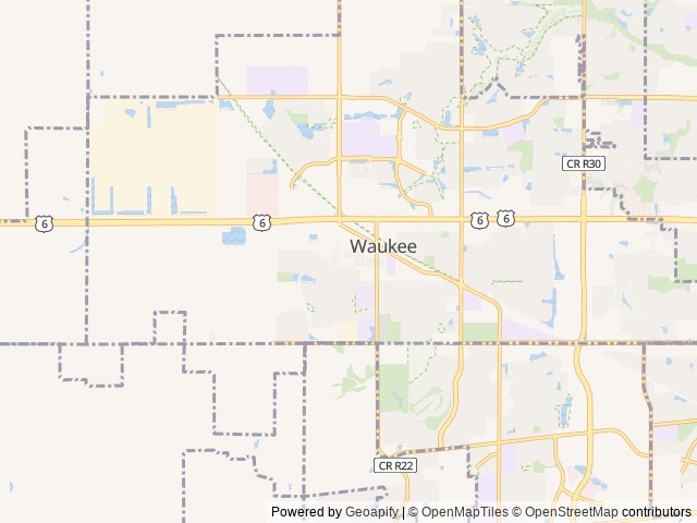 Map for Clean Opus $ near Waukee, IA