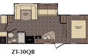 2016 CrossRoads RV Zinger ZT30QB