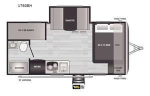 2022 Keystone RV Springdale Mini 1760BH