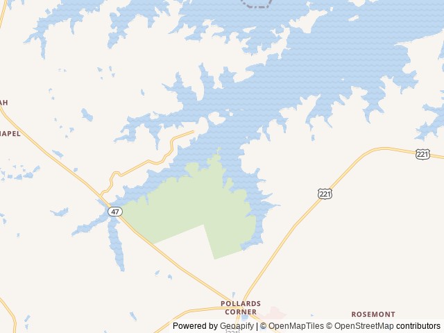 Map of Timberline Glamping Co. Clarks Hill Lake location at Appling, GA, United States