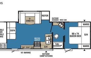 **CRAIG** 2021 Coachman Bunk House 26ft - Sleeps 6