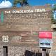 Sign for the Ponderosa Trail