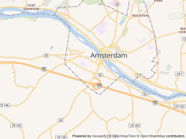 Map for Greyhawk Bunk House near Amsterdam, MA