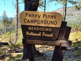 Penny Pines Campground, Mendocino National Forest, U.S. Department of Agriculture