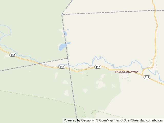 Map of Radeke Cabin location at Conway, NH, United States