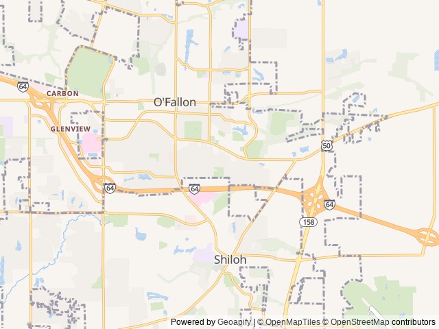 Map for 2024 coachmen northern spirit 2146BHX near O'Fallon, MO