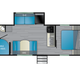 2021 Heartland Trail Runner 26' bunk house