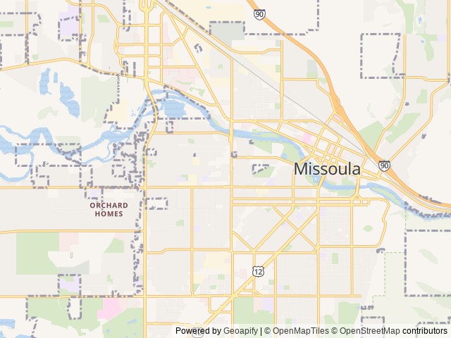 Map for COMFY COZY CAMPER near Missoula, MT