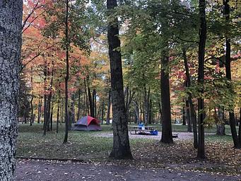 Winnie Dam Campground Fall