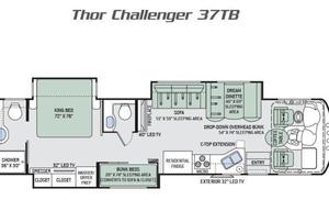 Family Adventure Thor 37TB Bunkhouse