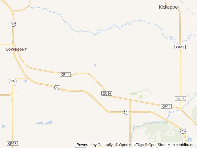 Map for 2019 Thor Motor Coach Freedom Elite 28FE near Leavenworth, MO