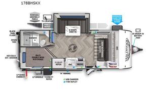 2022 Forest River RV Wildwood FSX 178BHSKX Rental