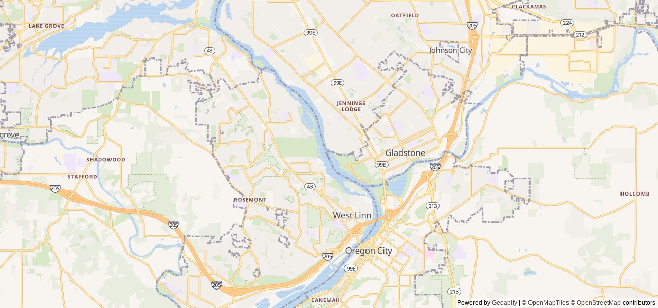 Map for 2021 Entegra Coach Esteem near Milwaukie, WA