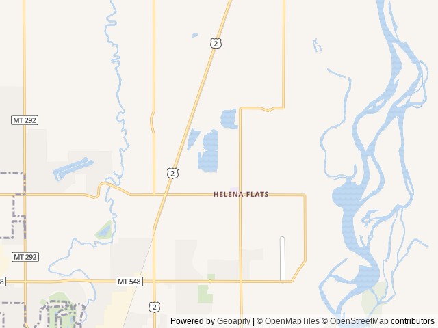 Map for 2017 Dutchmen Aspen Trail M‑2750BHS Travel Trailer near Kalispell, MT
