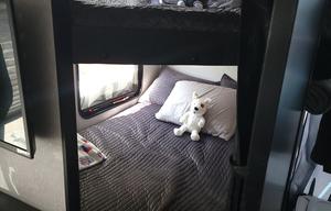 Lucy the Grey Wolf w/bunkhouse family Camper