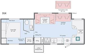 2018 Winnebago Spirit 31G