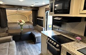 The 2020 Jayco Jay Feather, cozy cabin on wheels!