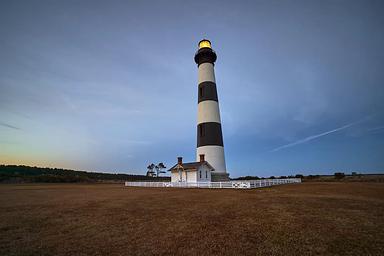 View of the Bodie Island Lighthouse