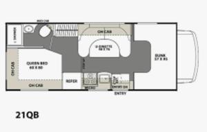 2018 Coachmen RV Freelander 21QB  Chevy 4500