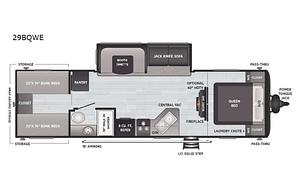 2021 Keystone RV Hideout 29BQWE