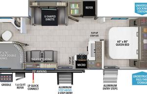 Family ready 2025 Grand Design 25BDE bunk house RV