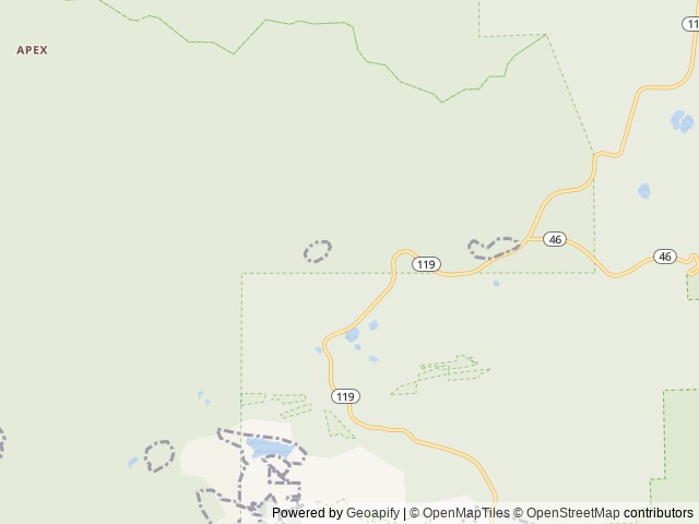 Map of Pickle Gulch location at Morrison, CO, United States