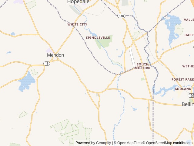 Map for The violinist RV near Mendon, NH