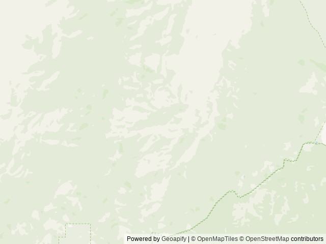 Map of Paiute Wilderness Area location at St. George, UT, United States
