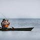 Park Ranger fishing during a program at Indiana Dunes National Park.