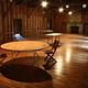 APPALACHIAN CLUBHOUSE main room with table and chairs
