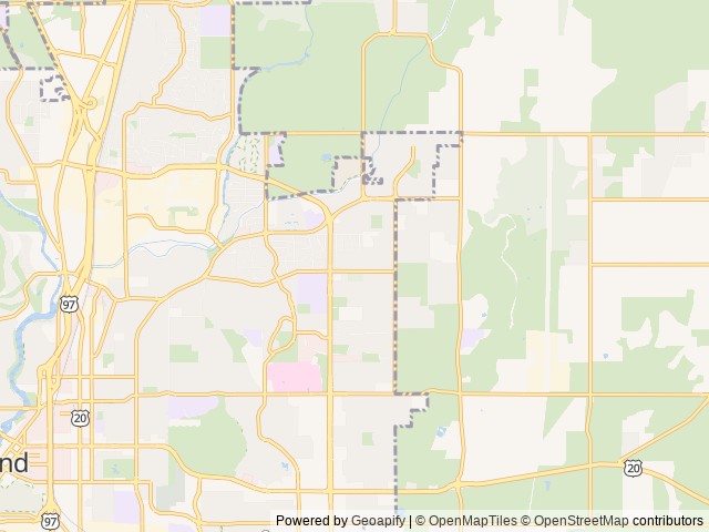 Map for The Fun-Seeker, Class C, Sleeps 6-8, + Solar near Bend, OR