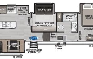 2020 Keystone Montana- HAL494