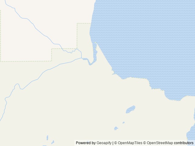 Map of Nellie Martin River Cabin location at Cordova, AK, United States