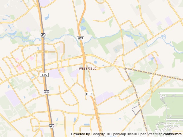 Map of Northlake RV Resort location at Houston, TX, United States