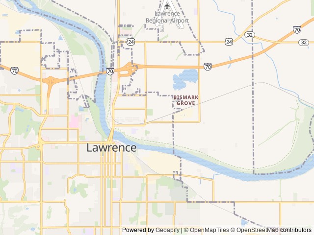 Map for Custom van build out: Unique wrap; diesel heater near Lawrence, MO